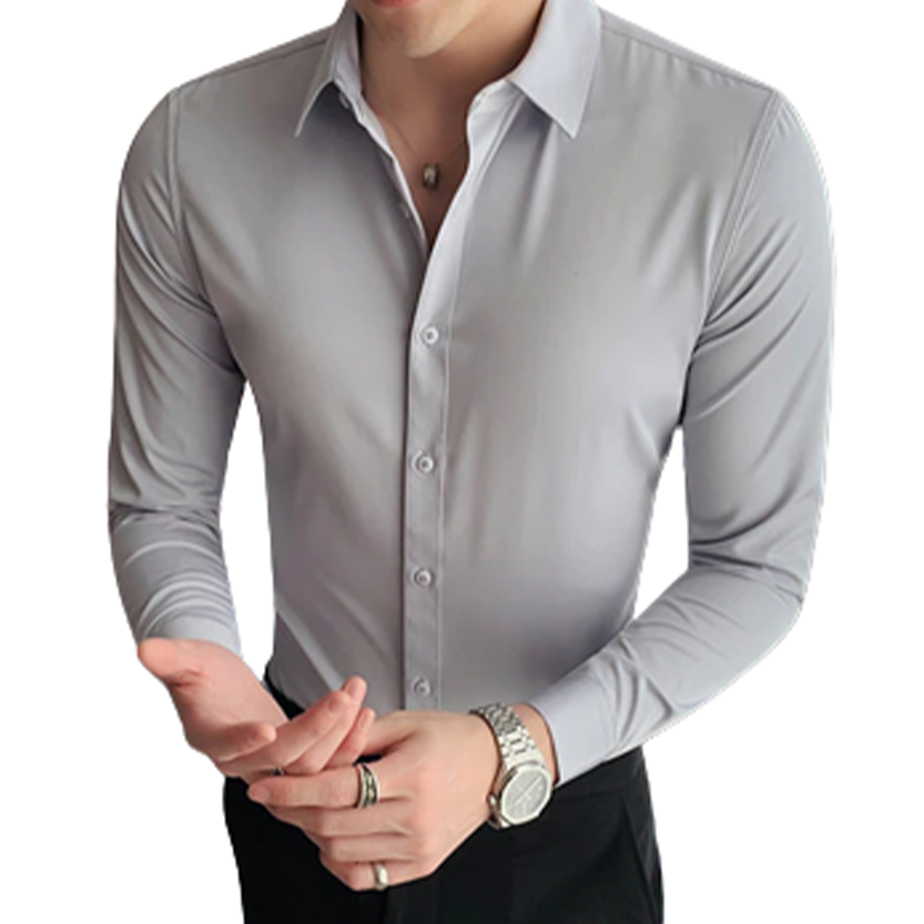 Funki Findz | Shirts | Men's Slim Fit British Style Dress Shirt 7XL