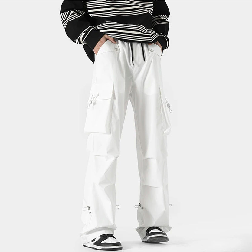 Funki Findz | Pants | Men's Casual Cargo Pants Long Loose Fit