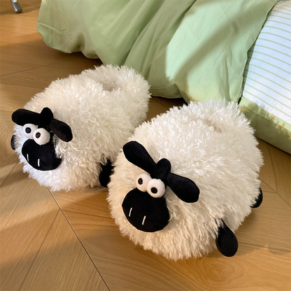 Funki Findz | Shoes | Unisex Cute Wide Eyed Sheep Slippers