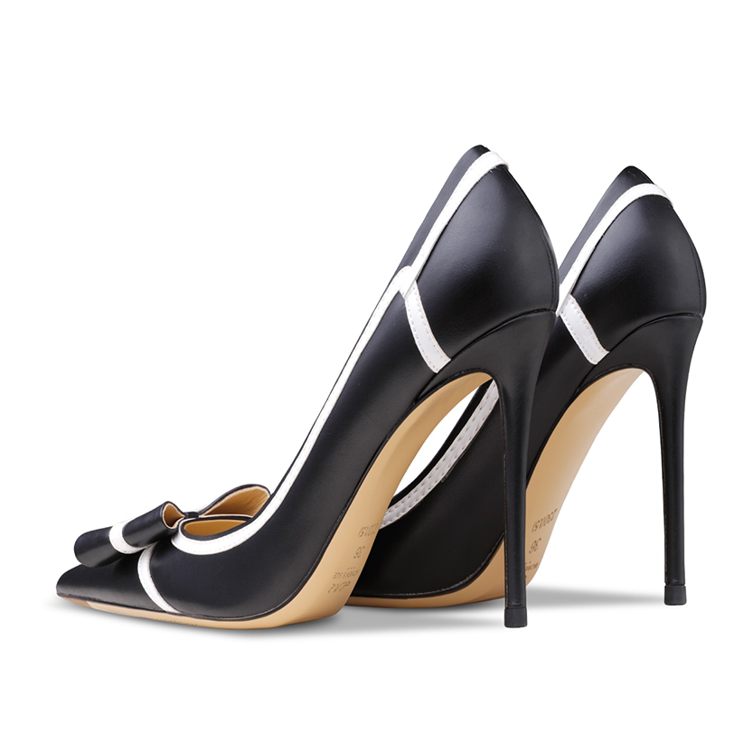 Funki Findz | Shoes | Women's Leather Butterfly-Knot Stilettos