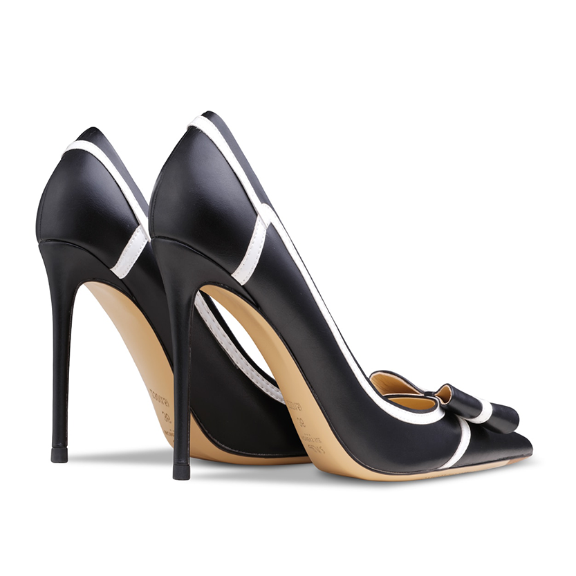 Funki Findz | Shoes | Women's Leather Butterfly-Knot Stilettos