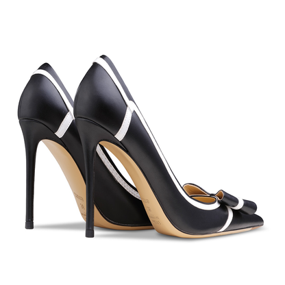 Funki Findz | Shoes | Women's Leather Butterfly-Knot Stilettos