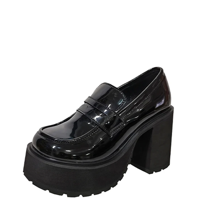 Funki Findz | Shoes | Women's Patent Platform Lolita Loafers