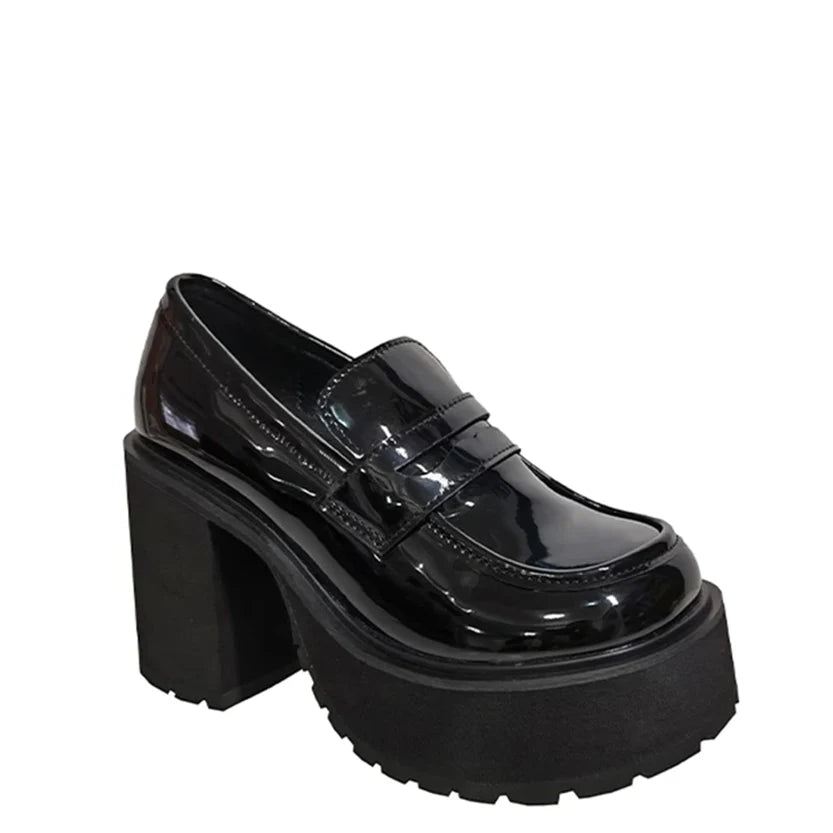 Funki Findz | Shoes | Women's Patent Platform Lolita Loafers