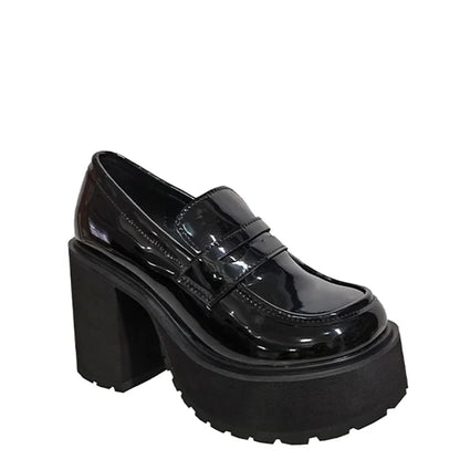 Funki Findz | Shoes | Women's Patent Platform Lolita Loafers