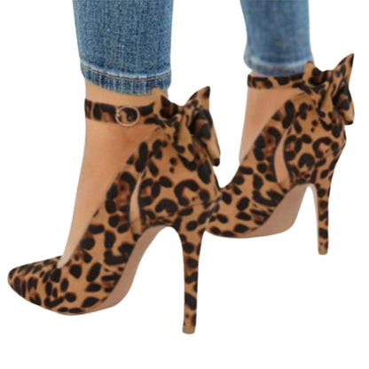 Funki Findz | Shoes | Women's Suede Bow Knot Stilettos