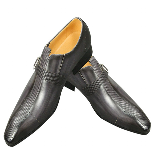 Funki Findz | Shoes | Men's Genuine Leather Formal Dress Shoe