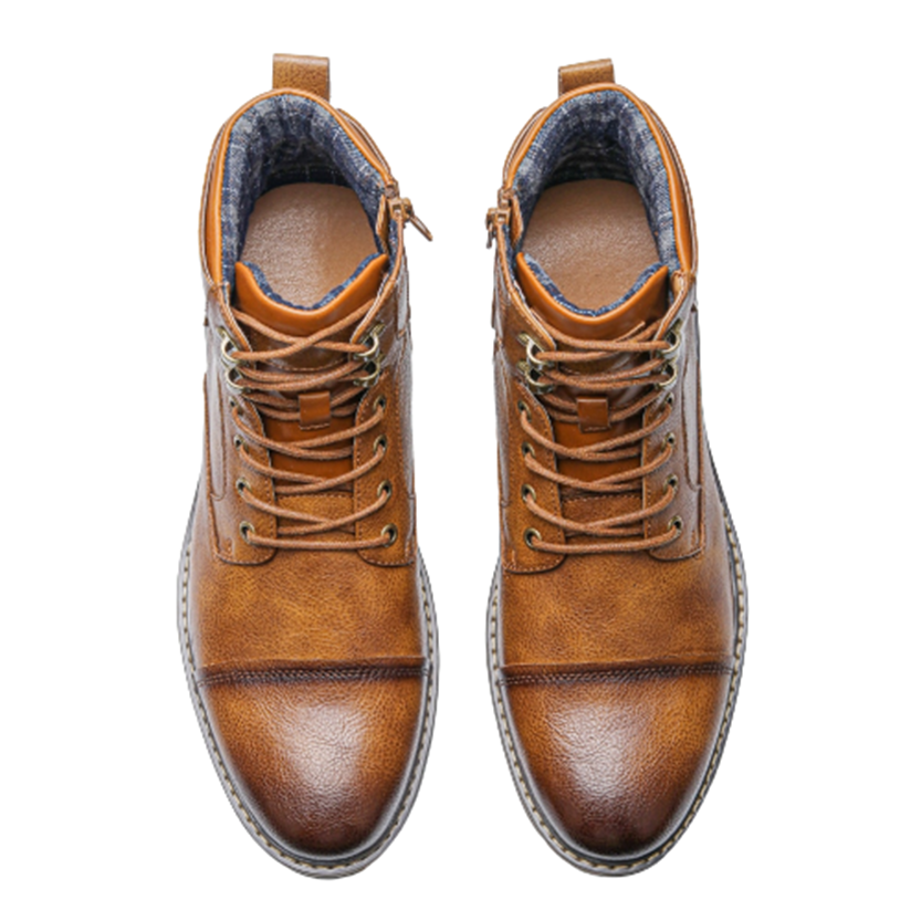 Funki Findz | Boots | Men's Leather Dress Boot | Retro Ankle Boot