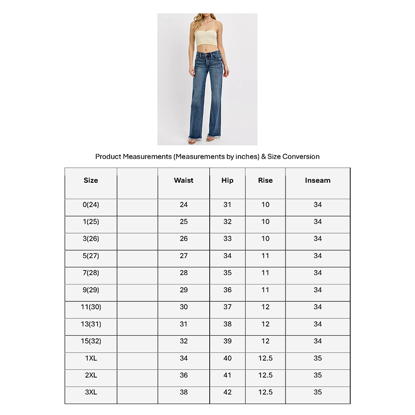 Funki Findz | Pants | Women's Risen Tummy Control High Rise Jeans