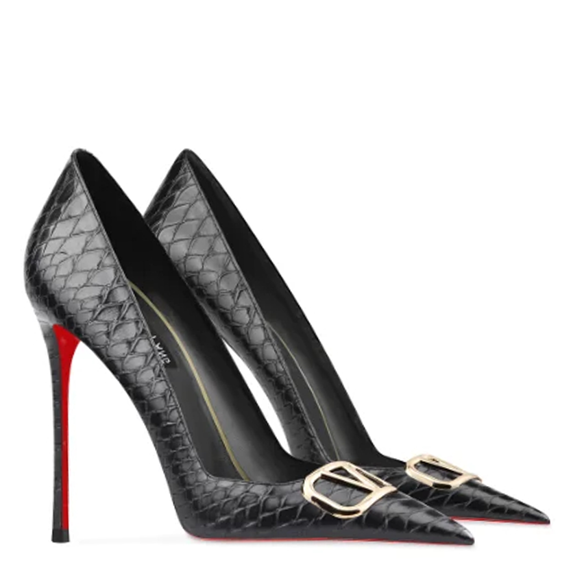 Funki Findz | Shoes | Women's Red Sole Buckled Stilettos