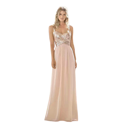 Funki Findz | Dresses | Women's Sequin Prom Bridesmaid Dress