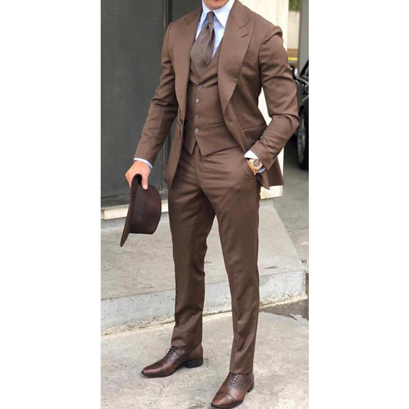 Funki Findz | Suits | Men's Slim Fit Formal Wedding Tuxedos 3Pc