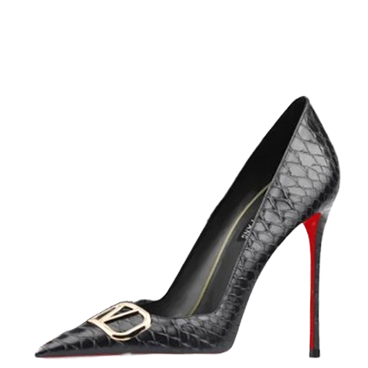 Funki Findz | Shoes | Women's Red Sole Buckled Stilettos