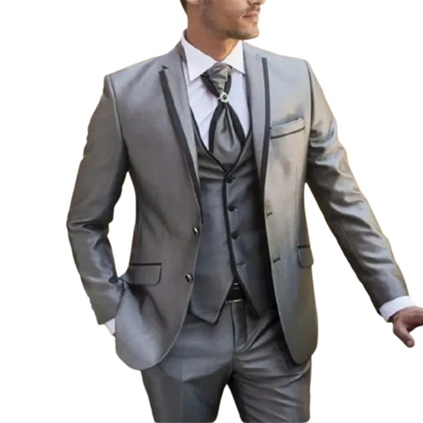 Funki Findz | Suits | Men's Luxury Formal Wedding Tuxedos 3Pc