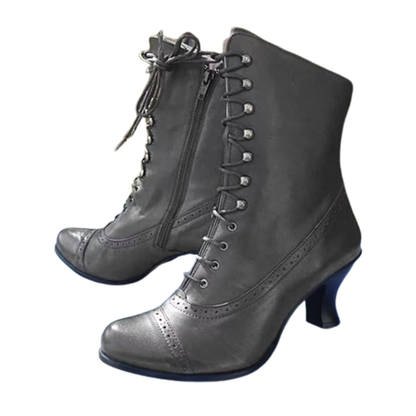 Funki Findz | Boots | Women's Steampunk Victorian Granny Boot
