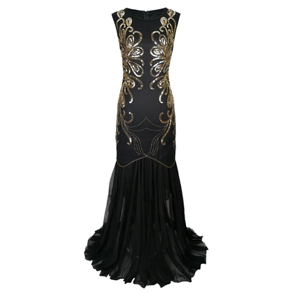 Funki Findz | Dresses | Women's Vintage Chiffon Mermaid Dress