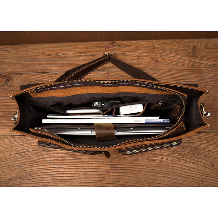 Funki Findz | Bags | Messenger Bags | Men's Leather Laptop Bag
