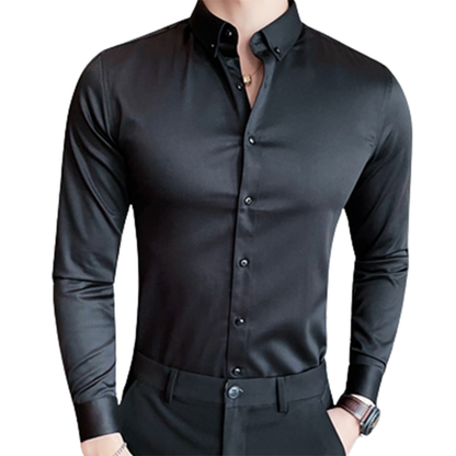 Funki Findz | Shirts | Men's Slim Fit British Style Dress Shirt 7XL