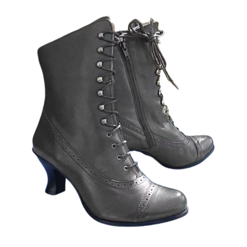 Funki Findz | Boots | Women's Steampunk Victorian Granny Boot