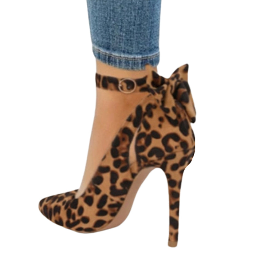 Funki Findz | Shoes | Women's Suede Bow Knot Stilettos