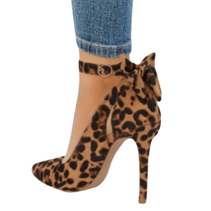 Funki Findz | Shoes | Women's Suede Bow Knot Stilettos