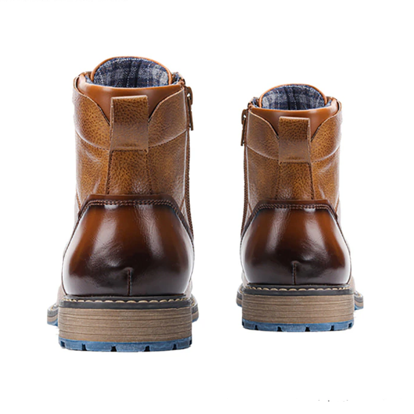 Funki Findz | Boots | Men's Leather Dress Boot | Retro Ankle Boot