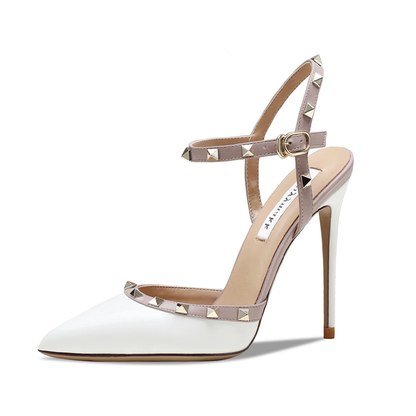 Funki Findz | Shoes | Women's Genuine Leather High Slingbacks