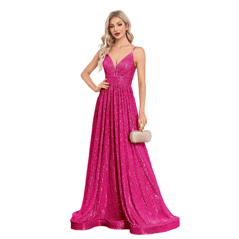 Funki Findz | Dresses | Women's Luxury Strappy Evening Dress