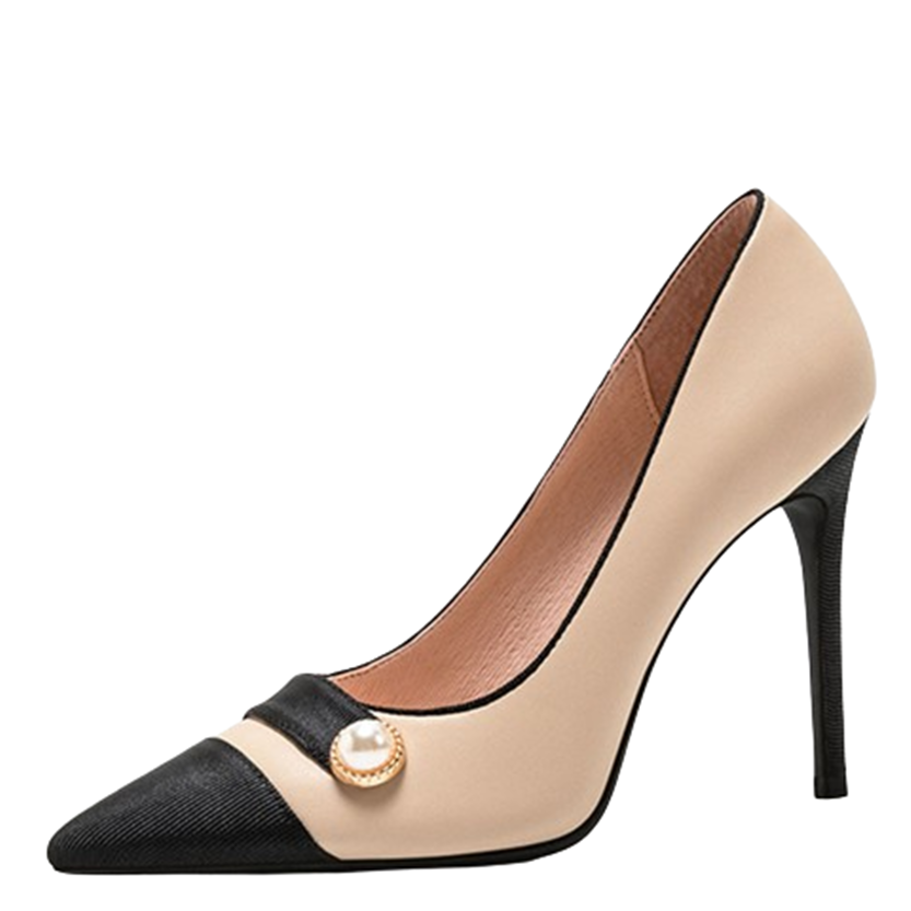 Funki Findz | Shoes | Women's Luxury Pearl Buttoned Stilettos