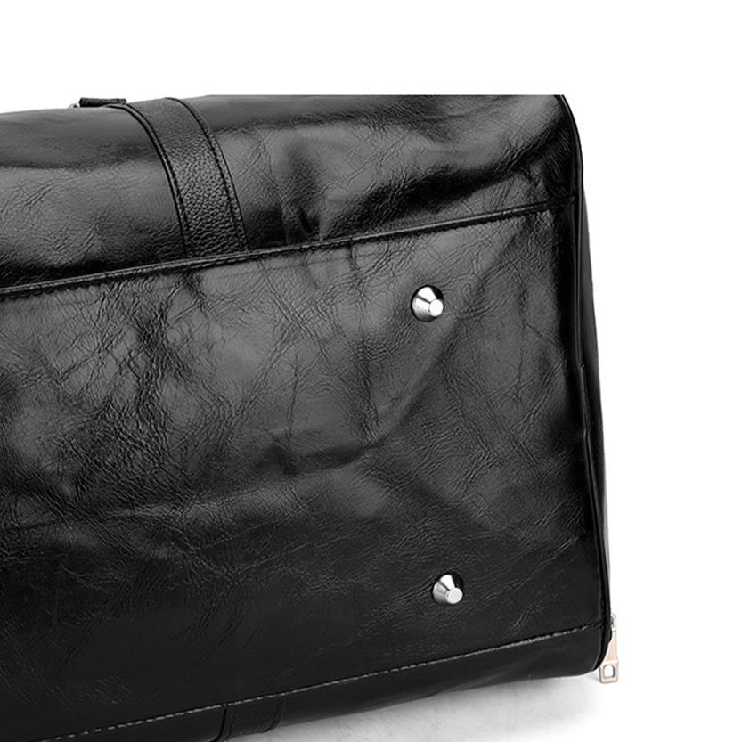 Funki Findz | Bags | Travel Bags | Faux Leather Overnight Bag