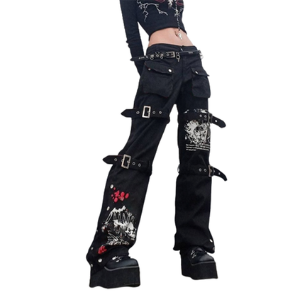 Funki Findz | Pants | Women's Gothic Harajuku Streetwear Pants