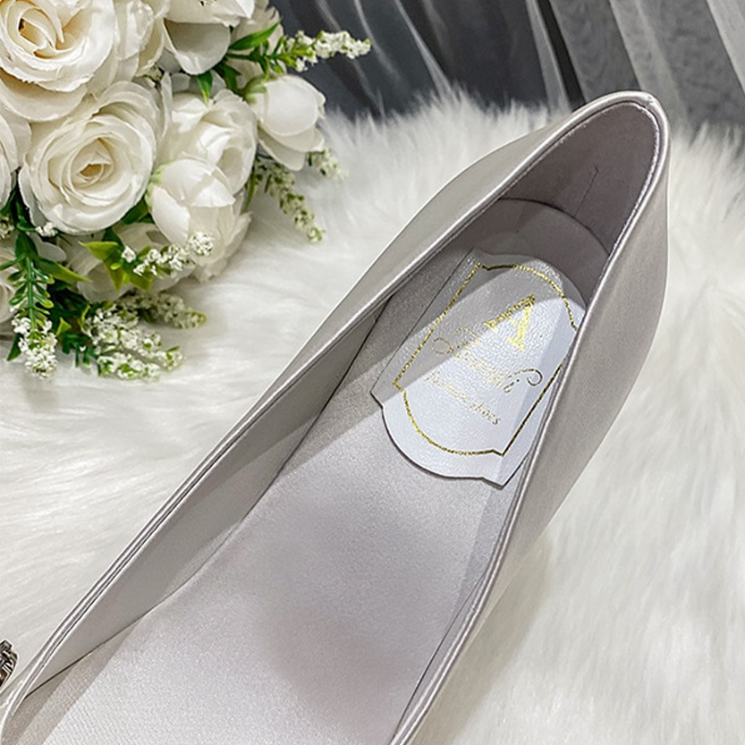 Funki Findz | Shoes | Women's Satin Crystal Wedding Pumps