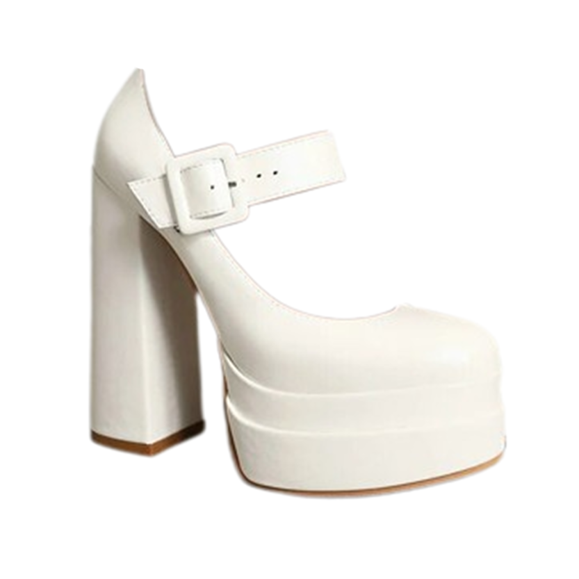 Funki Findz | Shoes | Women's High Heel Chunky Platform Shoes