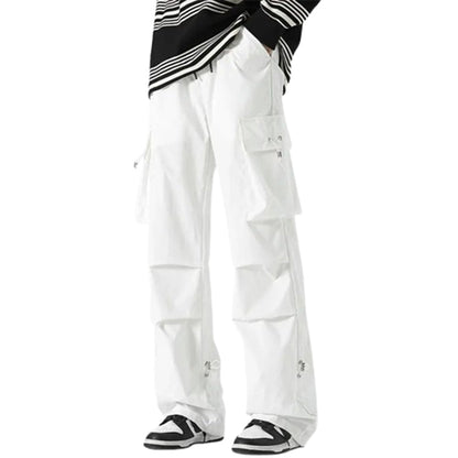 Funki Findz | Pants | Men's Casual Cargo Pants Long Loose Fit