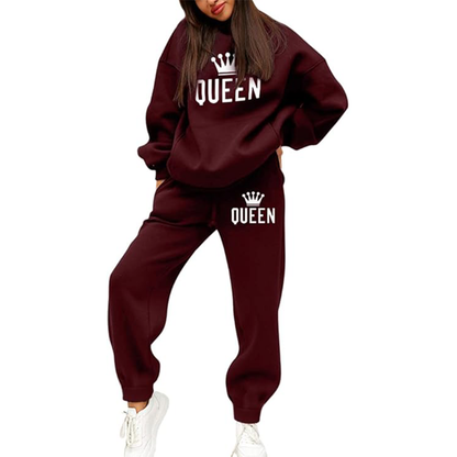 Funki Findz | Activewear | Women's Queen Hooded Sweat Suit