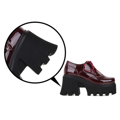 Funki Findz | Shoes | Women's British Walker Patent Platforms