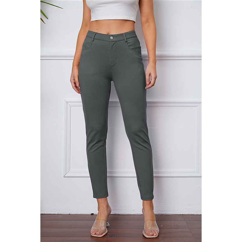 Funki Findz | Pants | Women's Stretchy 3/4 Cropped Pants