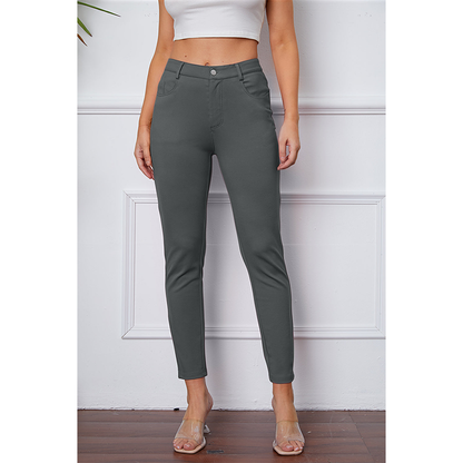 Funki Findz | Pants | Women's Stretchy 3/4 Cropped Pants