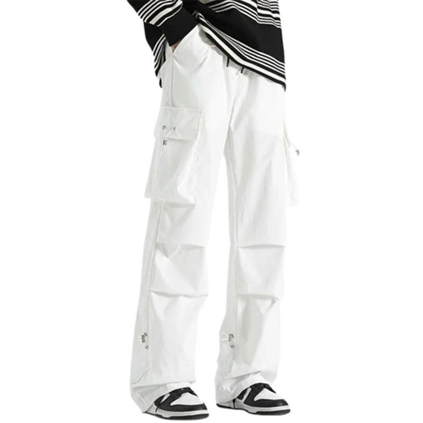 Funki Findz | Pants | Men's Casual Cargo Pants Long Loose Fit