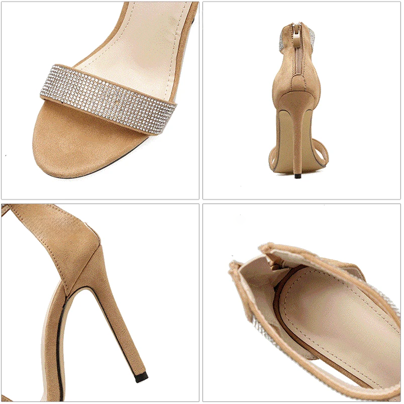 Funki Findz | Shoes | Women's Designer Bling Shimmer Sandals