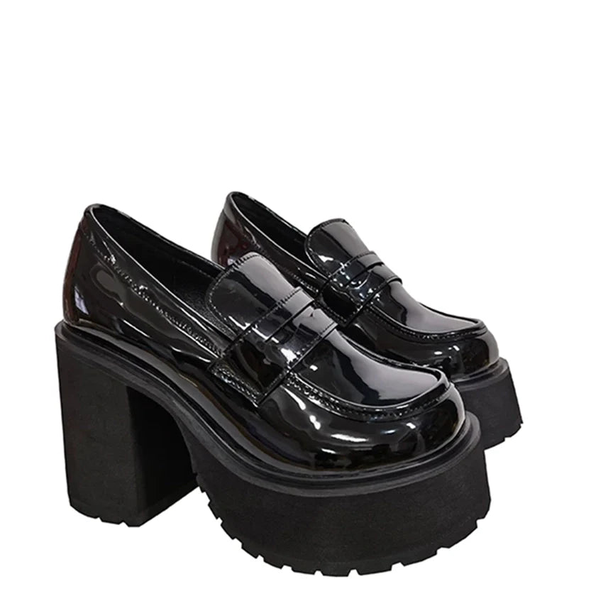 Funki Findz | Shoes | Women's Patent Platform Lolita Loafers