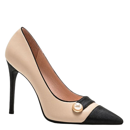 Funki Findz | Shoes | Women's Luxury Pearl Buttoned Stilettos