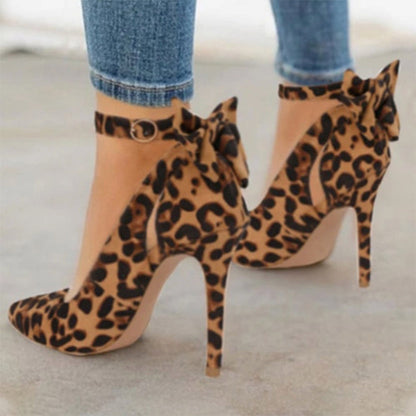 Funki Findz | Shoes | Women's Suede Bow Knot Stilettos