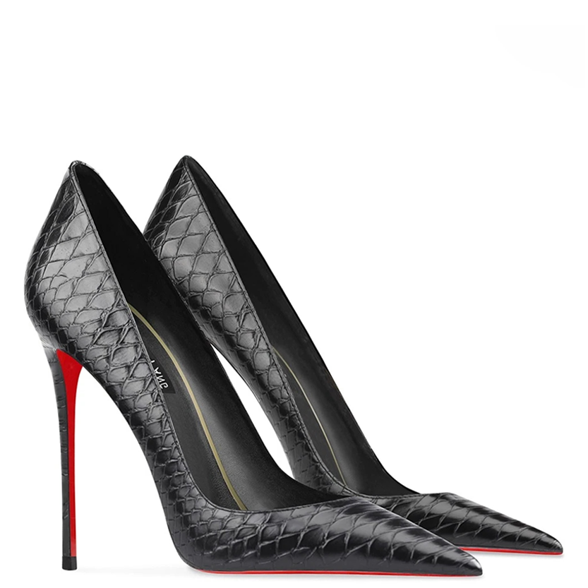 Funki Findz | Shoes | Women's Red Sole Buckled Stilettos