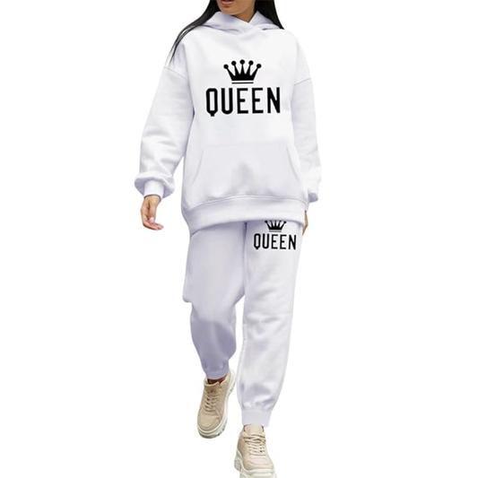 Funki Findz | Activewear | Women's Queen Hooded Sweat Suit