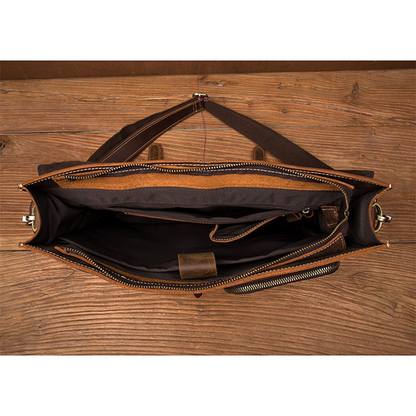 Funki Findz | Bags | Messenger Bags | Men's Leather Laptop Bag