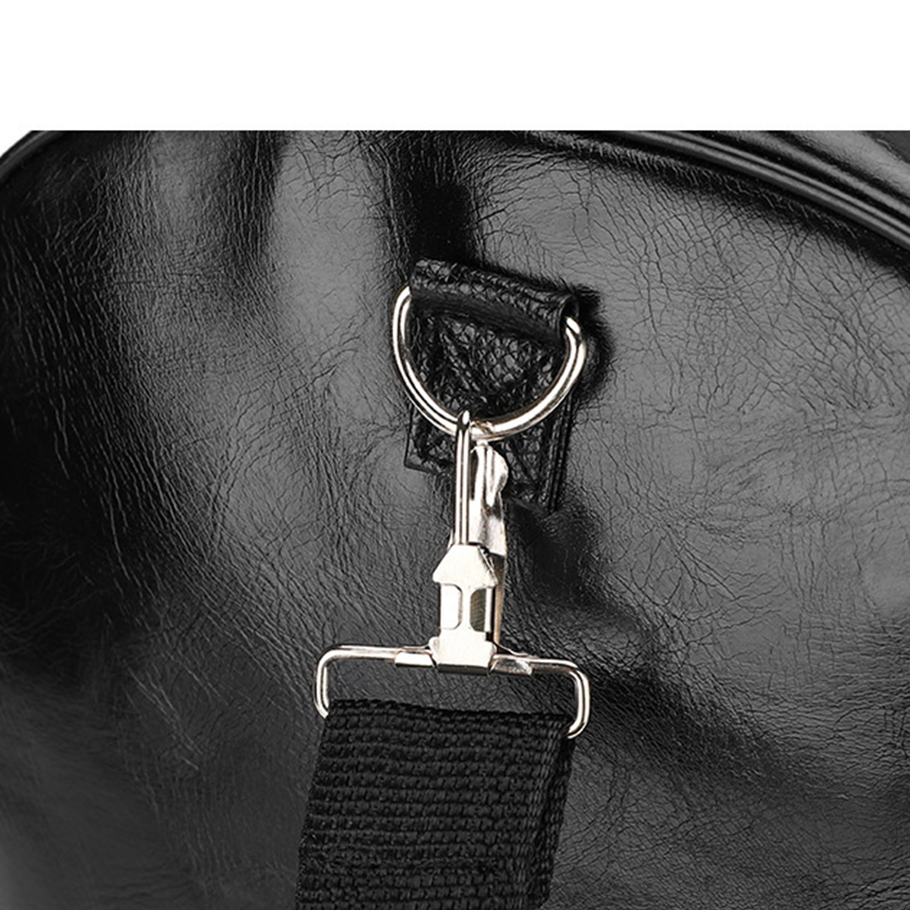 Funki Findz | Bags | Travel Bags | Faux Leather Overnight Bag