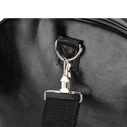 Funki Findz | Bags | Travel Bags | Faux Leather Overnight Bag