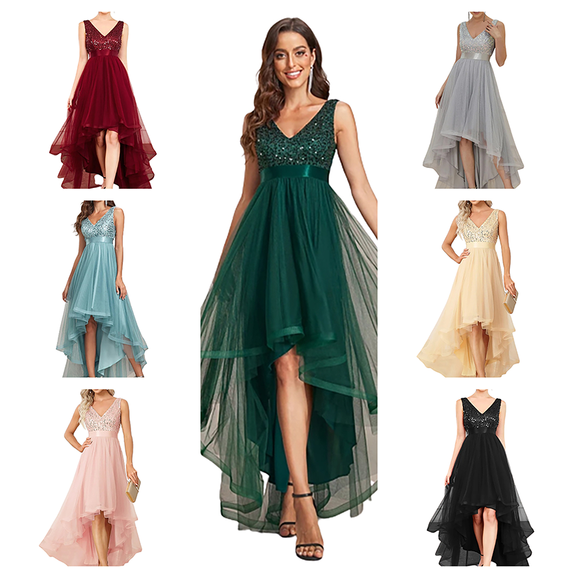 Funki Findz | Dresses | Women's Luxury Long Chiffon Dresses