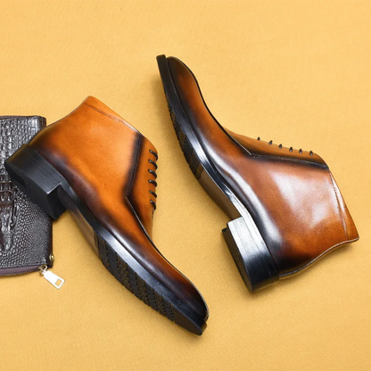 Funki Findz | Boots | Men's Genuine Leather Chelsea Ankle Boot
